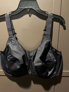 Elomi Black Energise Sports Bra Size 42G NEW